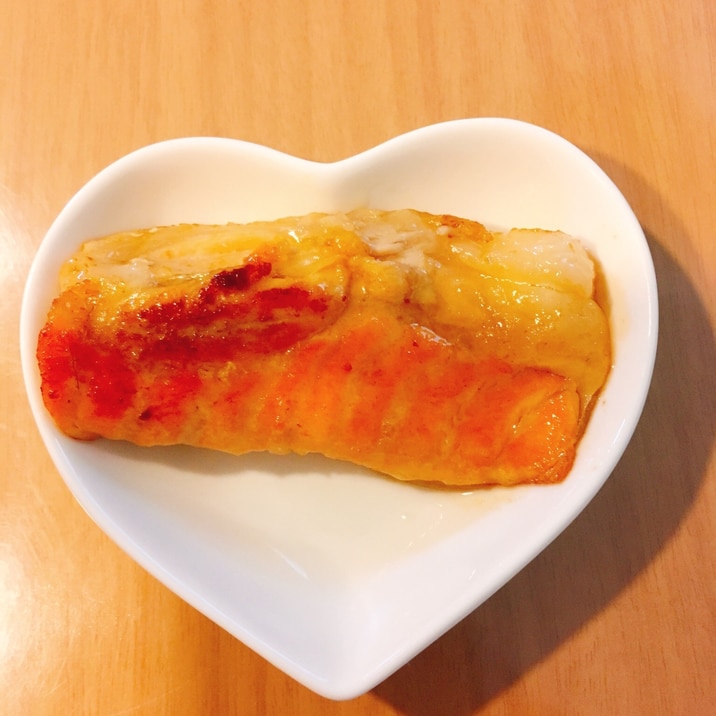 ＊幼児食＊鮭のバターしょうゆ焼き